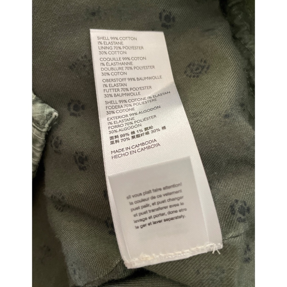 NWT Anthro Pilcro and the Letterpress Embroidered Striped Utility Anorak Jacket  - Picture 4 of 11